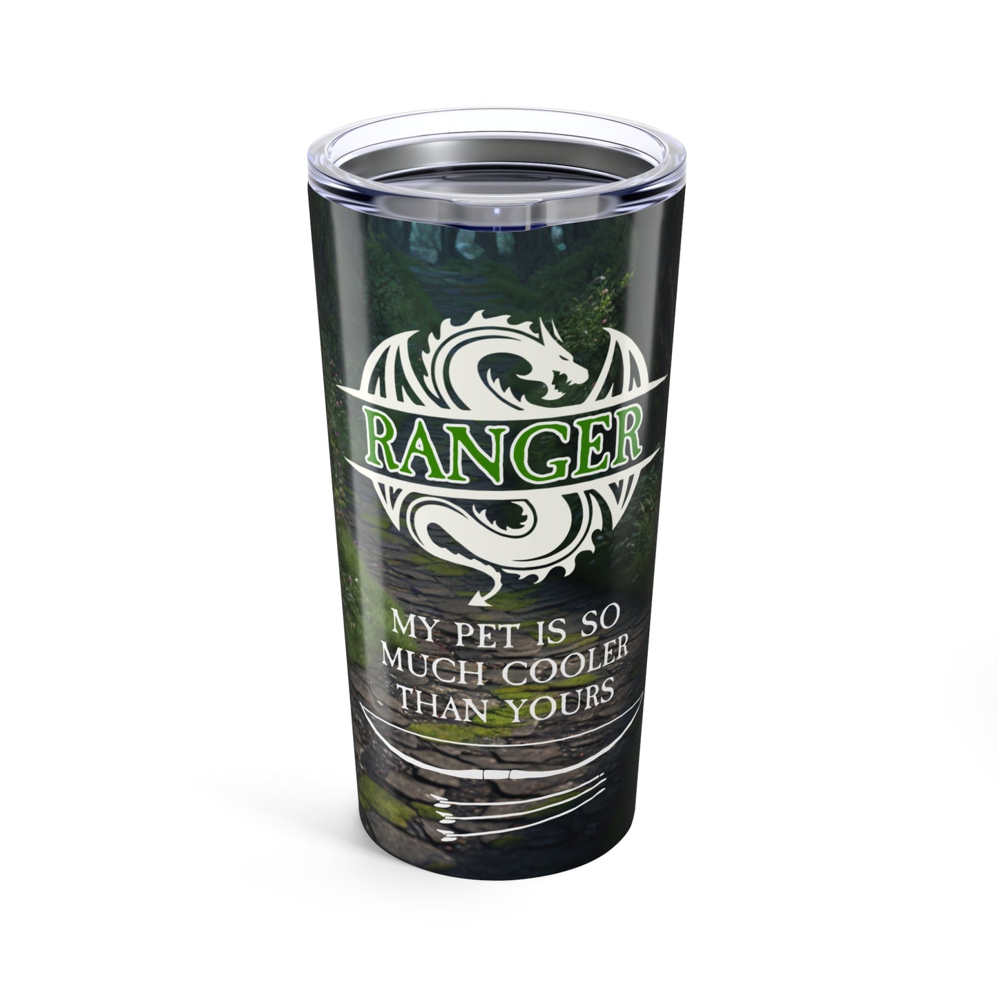 Ranger Pet Lover Tumbler, 20oz Insulated Travel Mug, Gifts for Animal Lovers, Outdoorsy Drinkware, Cool Ranger Gifts, Nature-Themed Tumbler