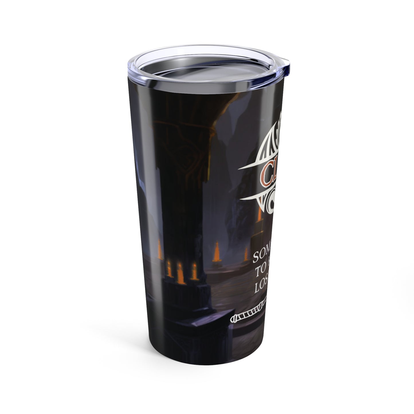 Fantasy Cleric Tumbler 20oz, D&D Drinkware, Gamer Gift, Adventure Mug, Role-Playing Accessories, Fantasy Inspired Beverage Holder