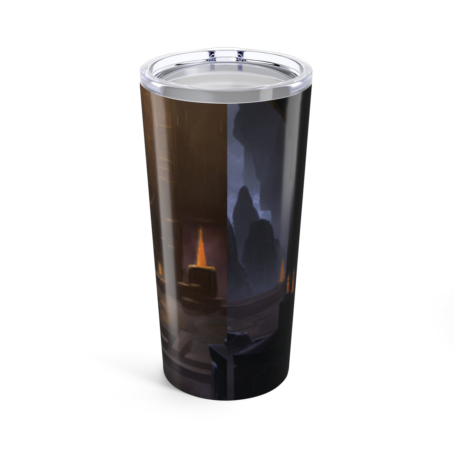 Fantasy Cleric Tumbler 20oz, D&D Drinkware, Gamer Gift, Adventure Mug, Role-Playing Accessories, Fantasy Inspired Beverage Holder