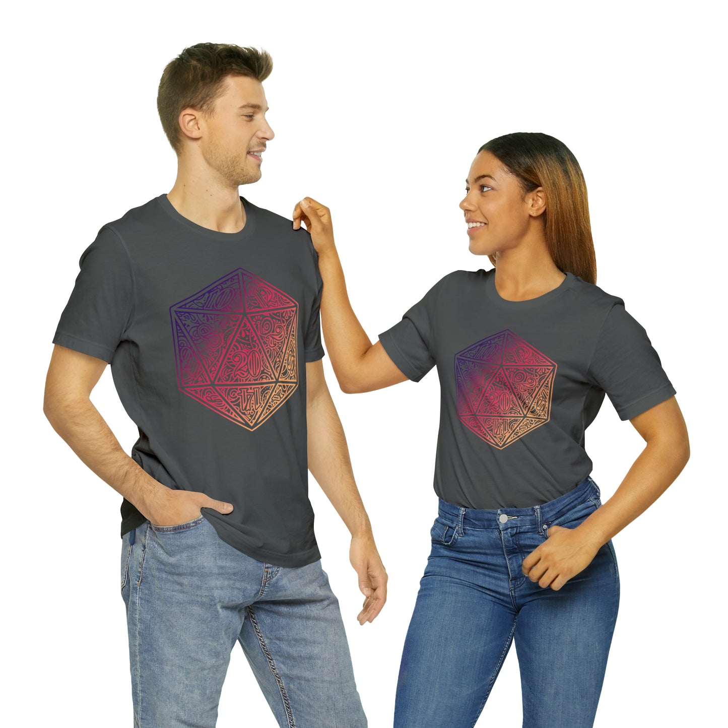 Ombre Ornamental Dice Shirt