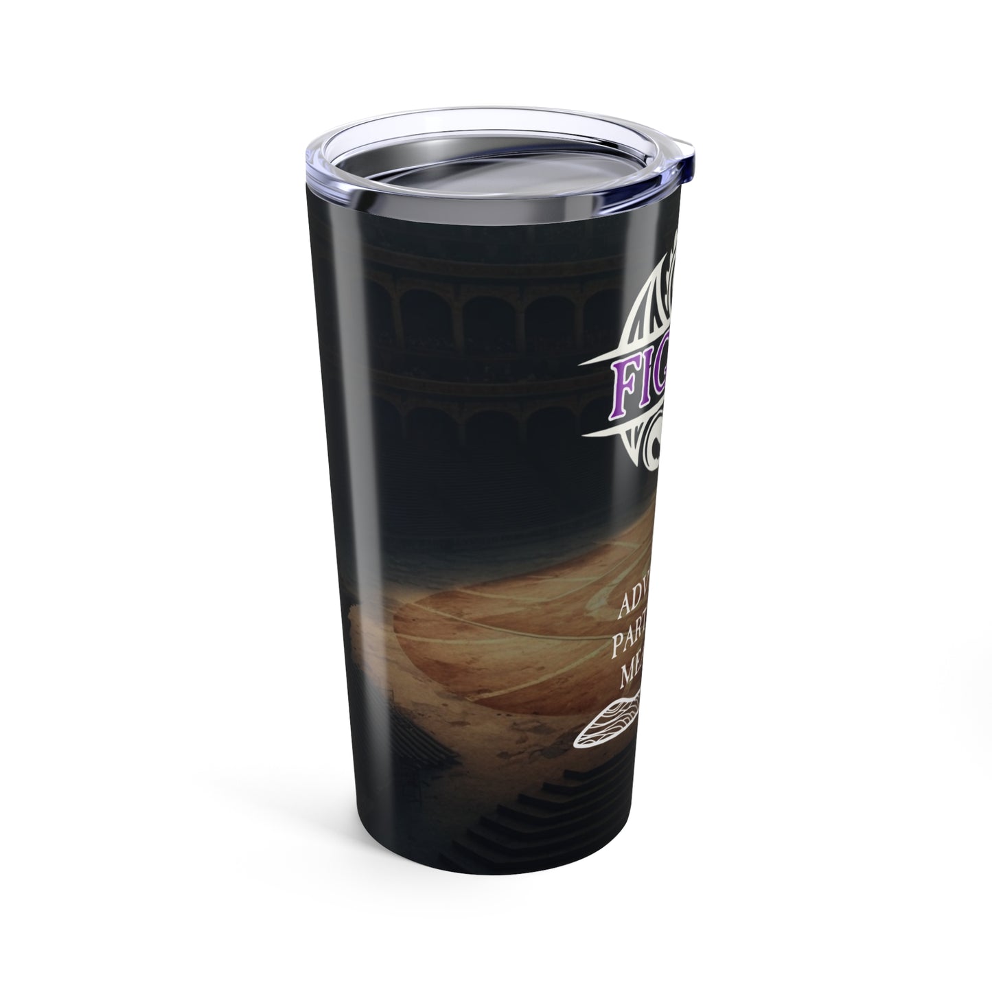 Fantasy Fighter Tumbler | Dungeons & Dragons Mug | Adventure Gift | RPG Party Accessory | Drinkware for Gamers