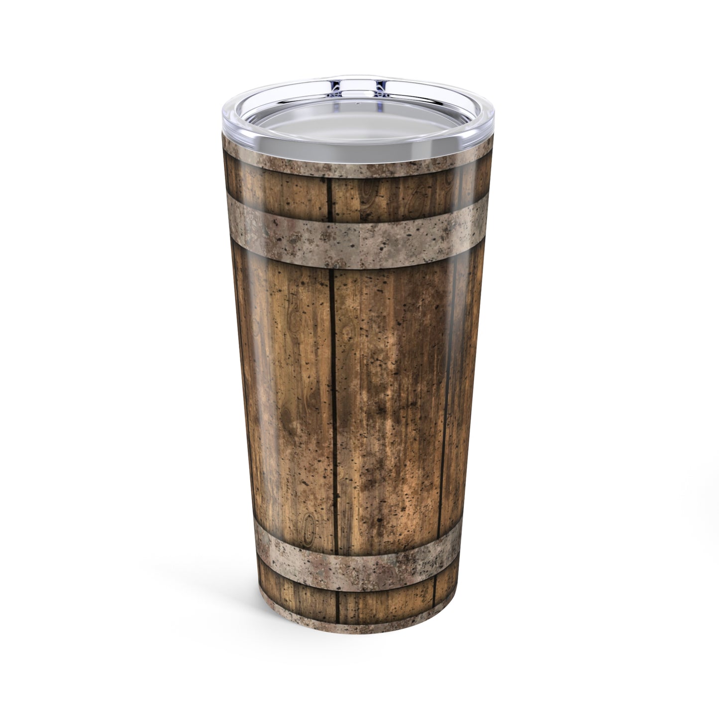 20oz Tumbler - Tavern Barrel Sword and Dragon Design