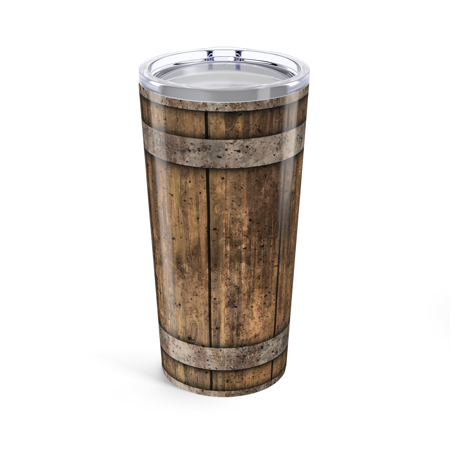 Tumbler 20oz - Tavern Barrel D20 Dice and Flowers Design