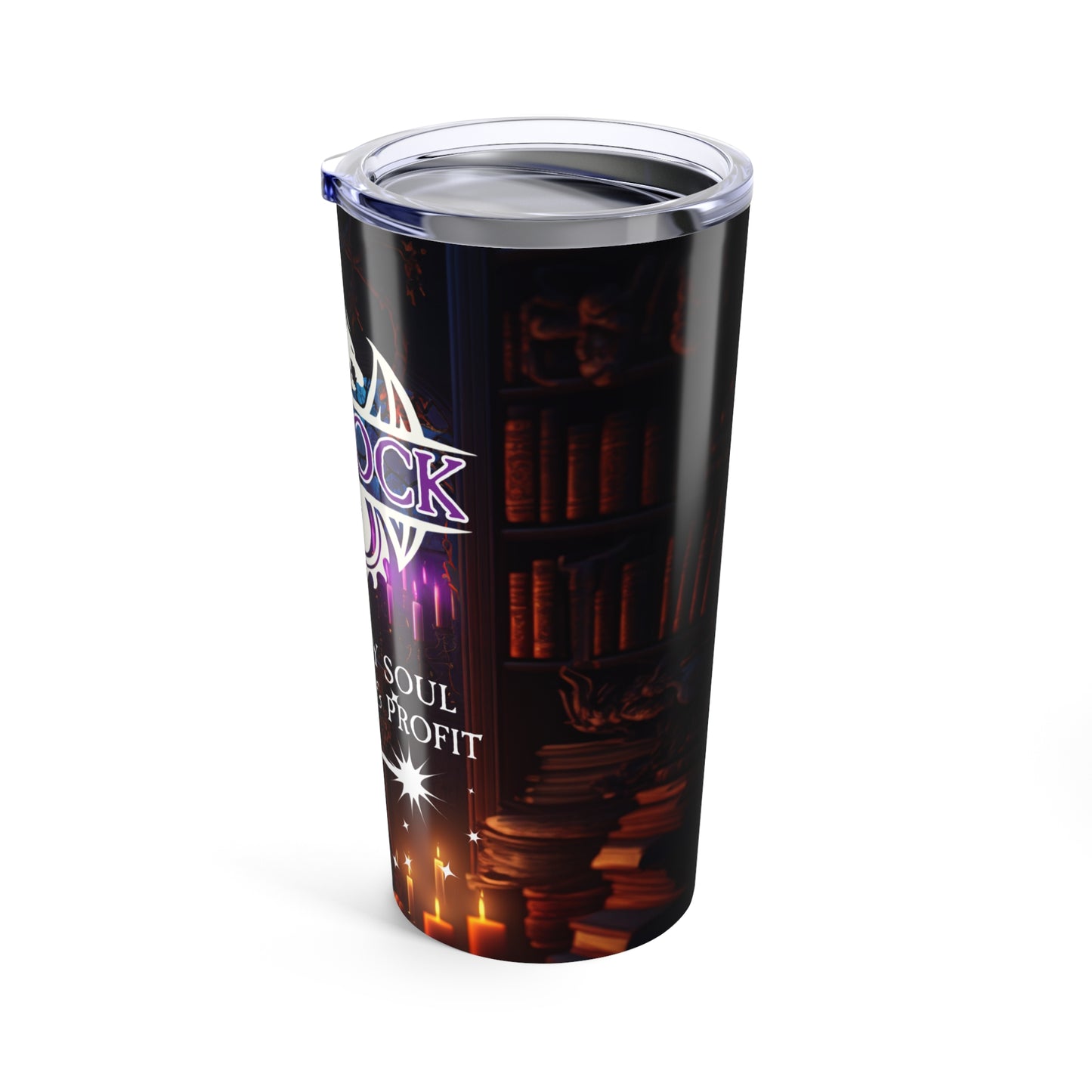 Warlock Tumbler 20oz | Mystical Dungeons and Dragons Design
