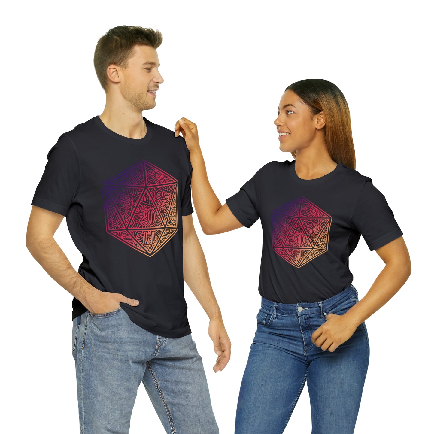 Ombre Ornamental Dice Shirt
