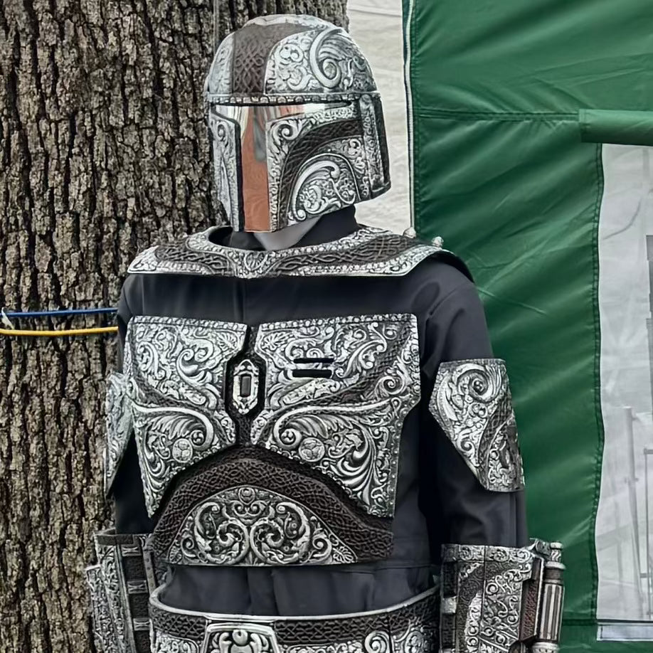 mandalorian gear Baroque Mandalorian Armor Set – Jase's Divine Wonders