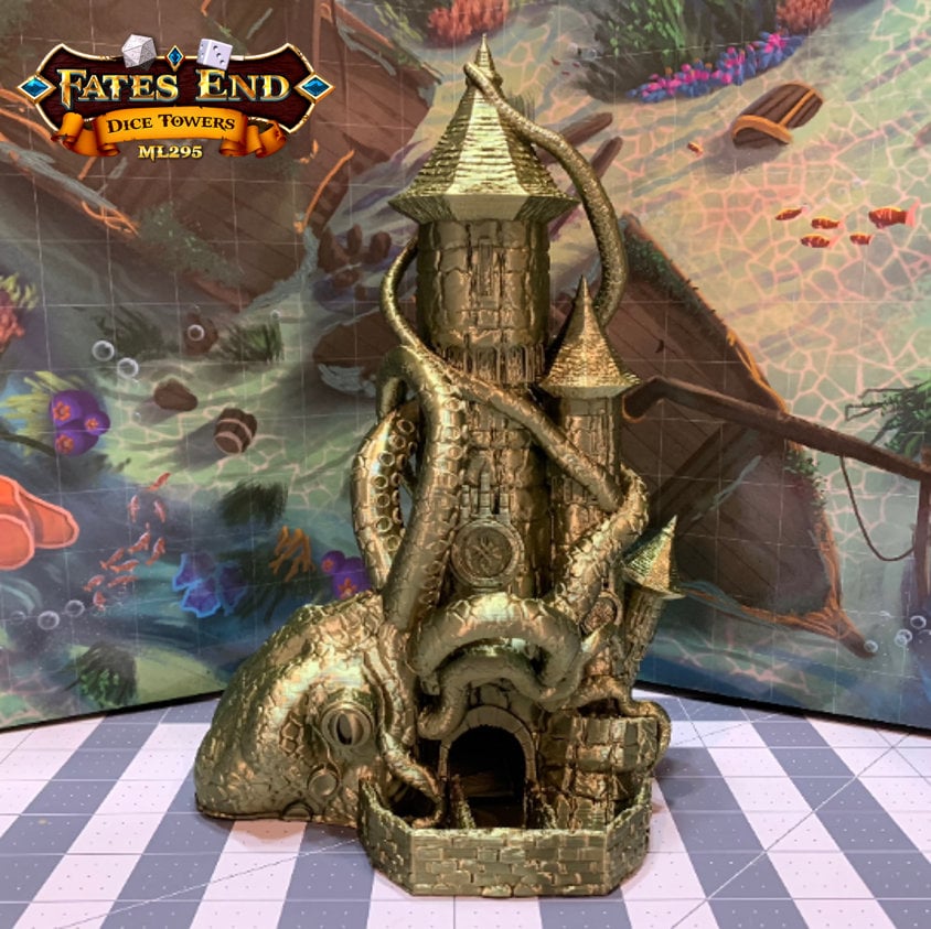 Fates End Kraken Dice Tower