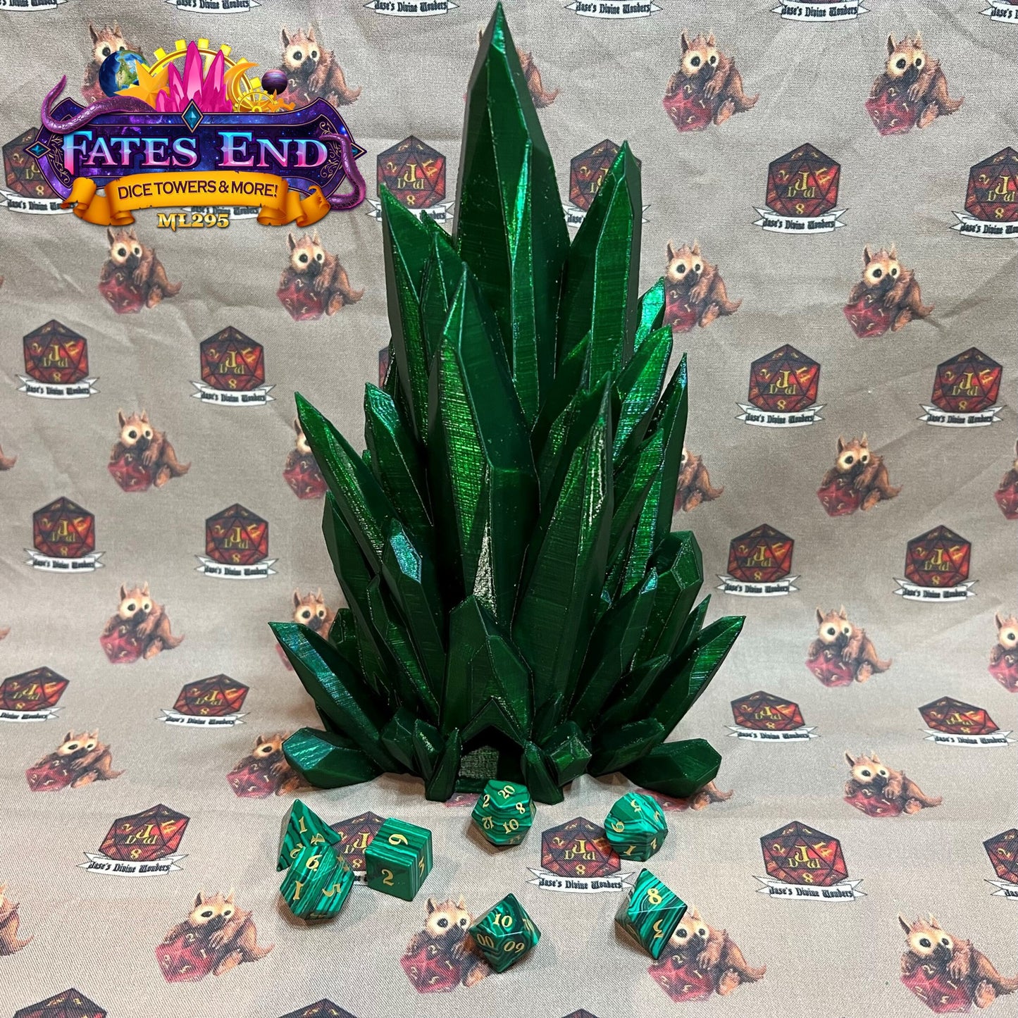 Fates End Crystal Dice Tower