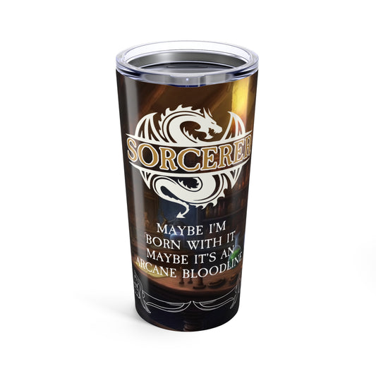 Fantasy Sorcerer Tumbler 20oz | Magical Drinkware for Wizards, Unique Gifts for D&D Fans, Enchanted Travel Mug, Fantasy Themed [...]