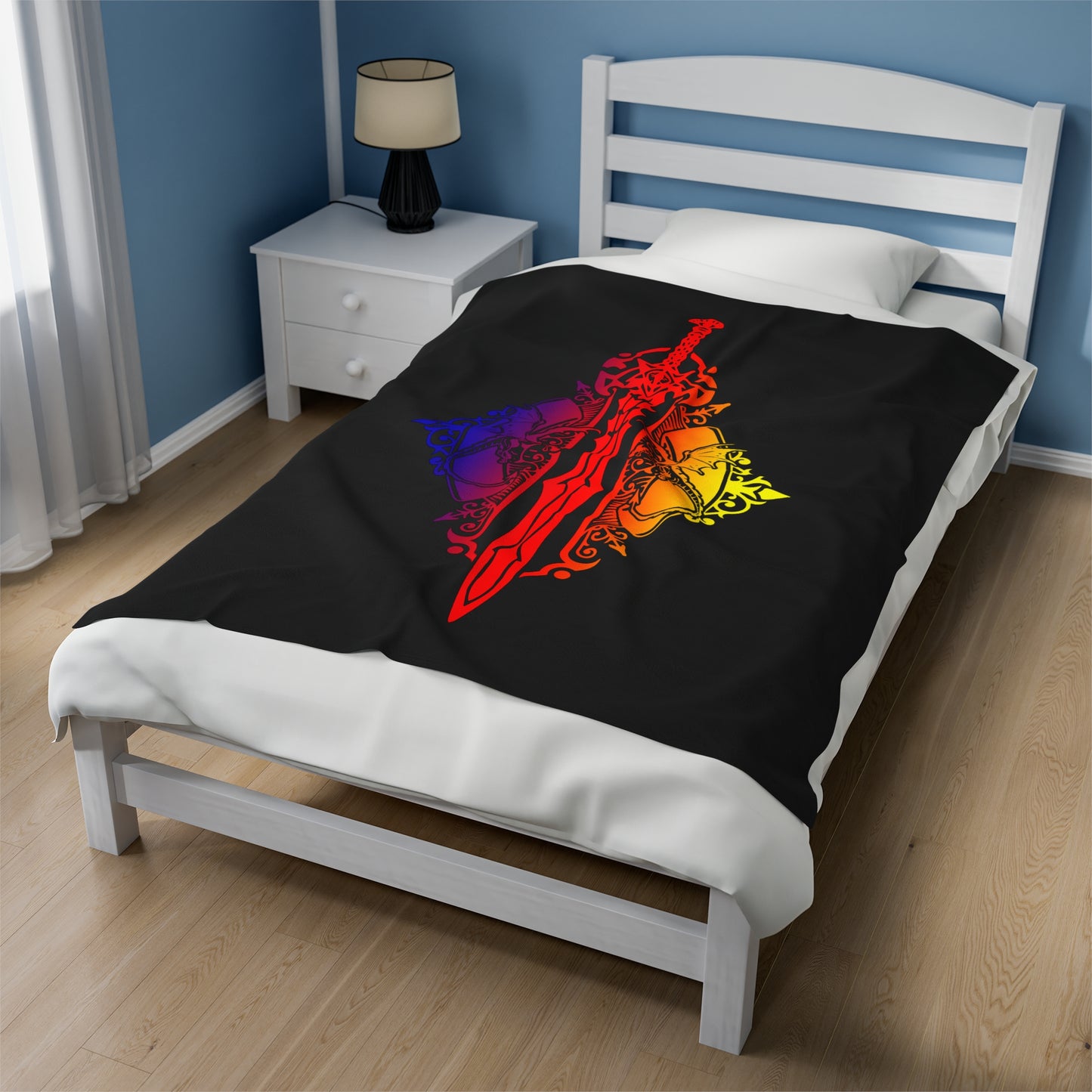 Dragon Sword Velveteen Plush Blanket