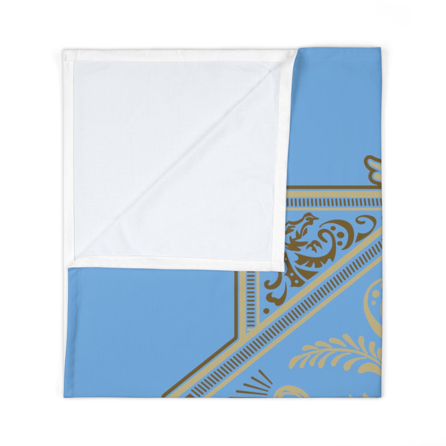 Blue Essential NPC Baby Swaddle Blanket