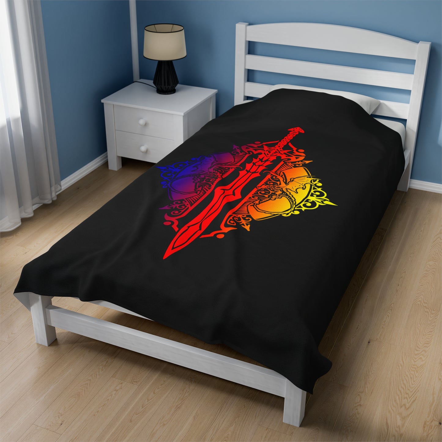 Dragon Sword Velveteen Plush Blanket