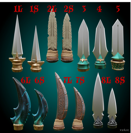 Winthrop's Daggers - Blades