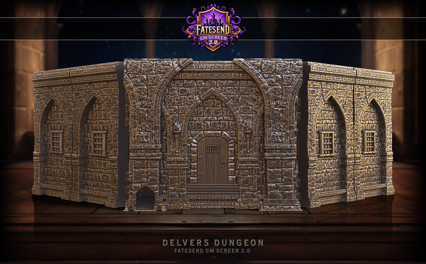 Delver's Dungeon GM Screen 2.0