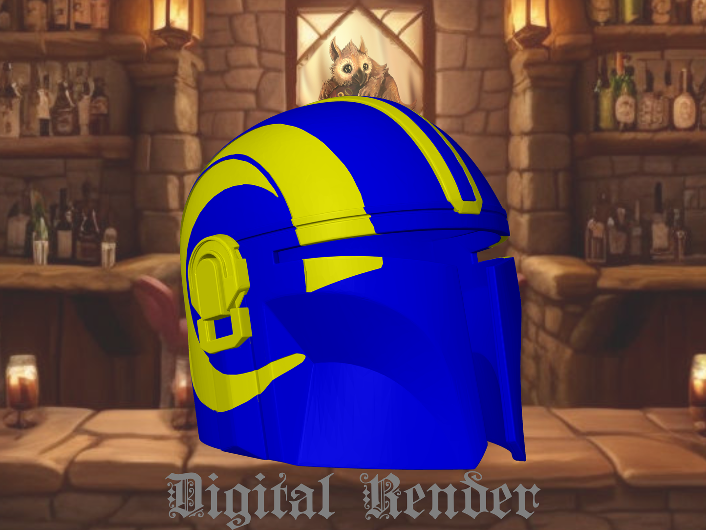 Mandalorian Gridiron Helm