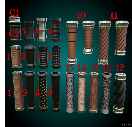 Winthrop's Swords - Handles