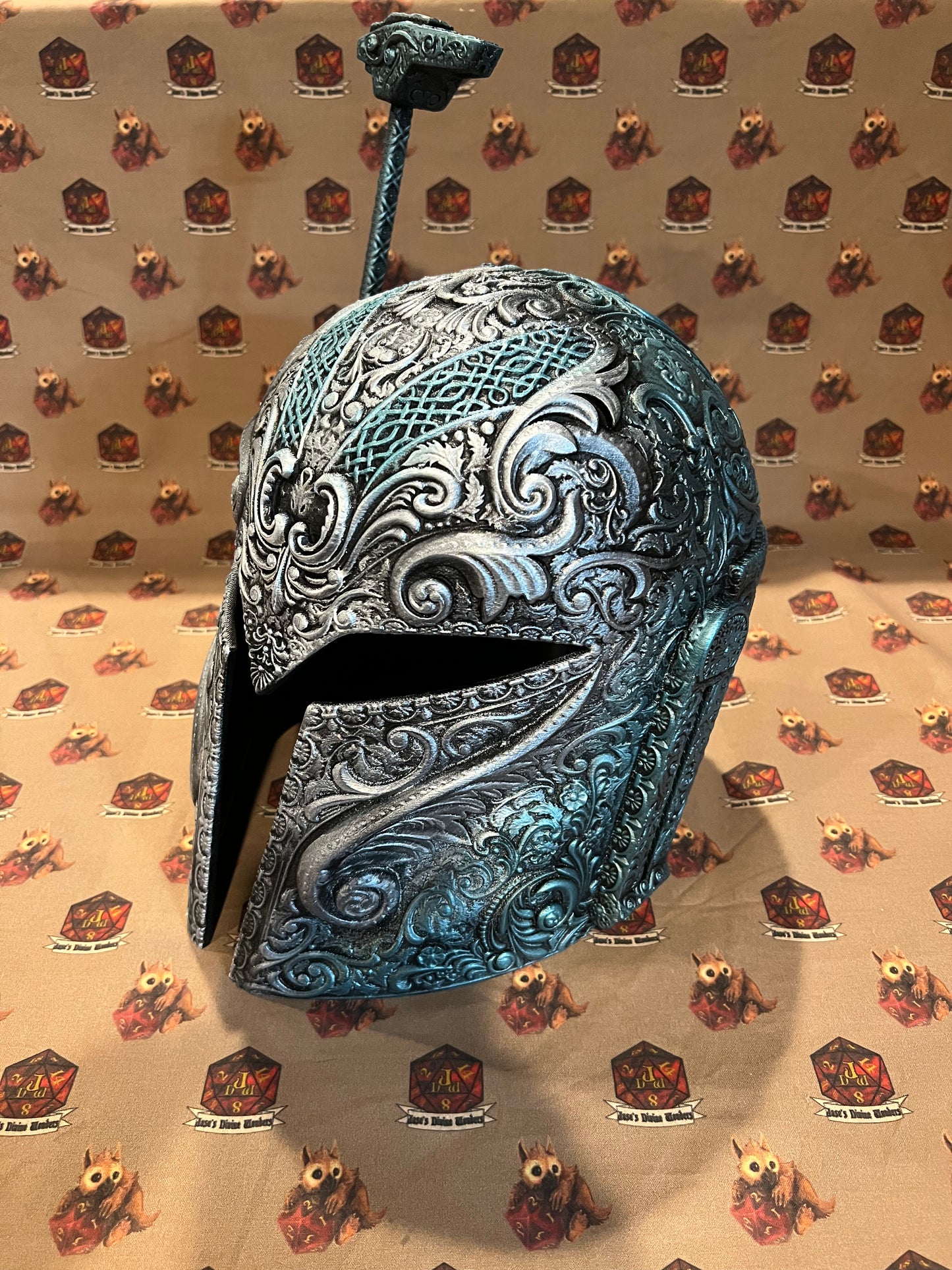 Baroque Female Mandalorian Warriors Helm