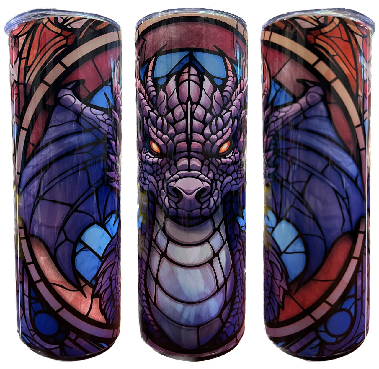 Purple Dragon 20oz Tumbler Set