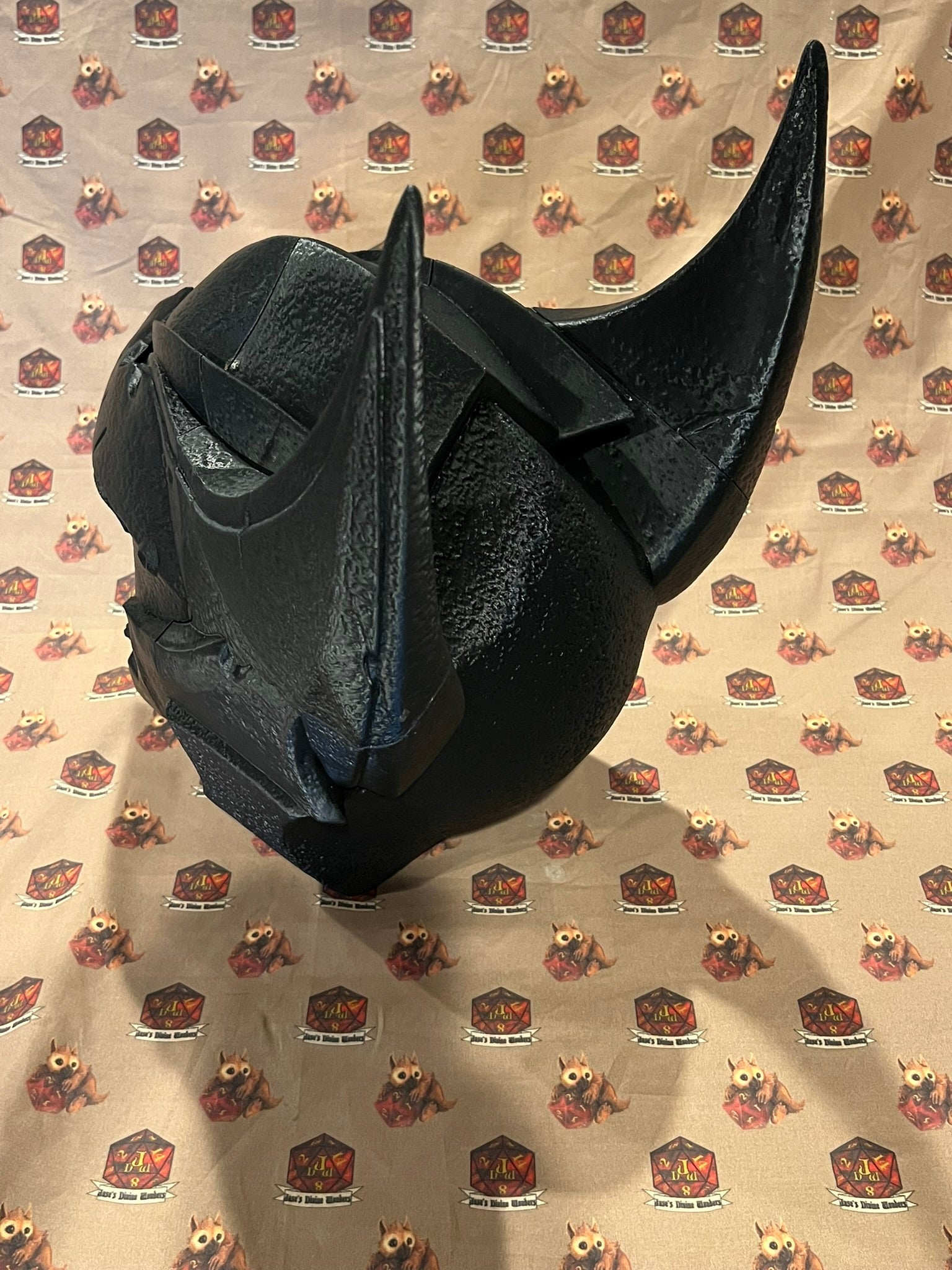 dark as knight batman themed motorcycle helmet Batman Dark Steel Helmet – Jase's Divine Wonders