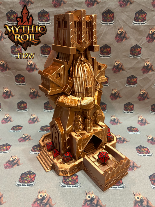 Mythic Roll Dice Tower - Baldur's Shrine