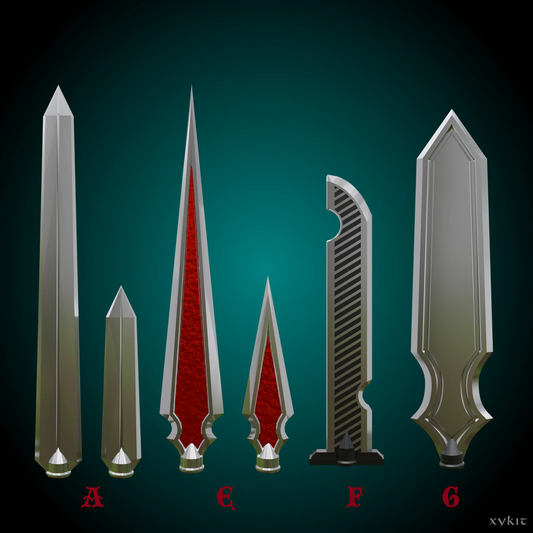 Winthrop's Swords - Blades