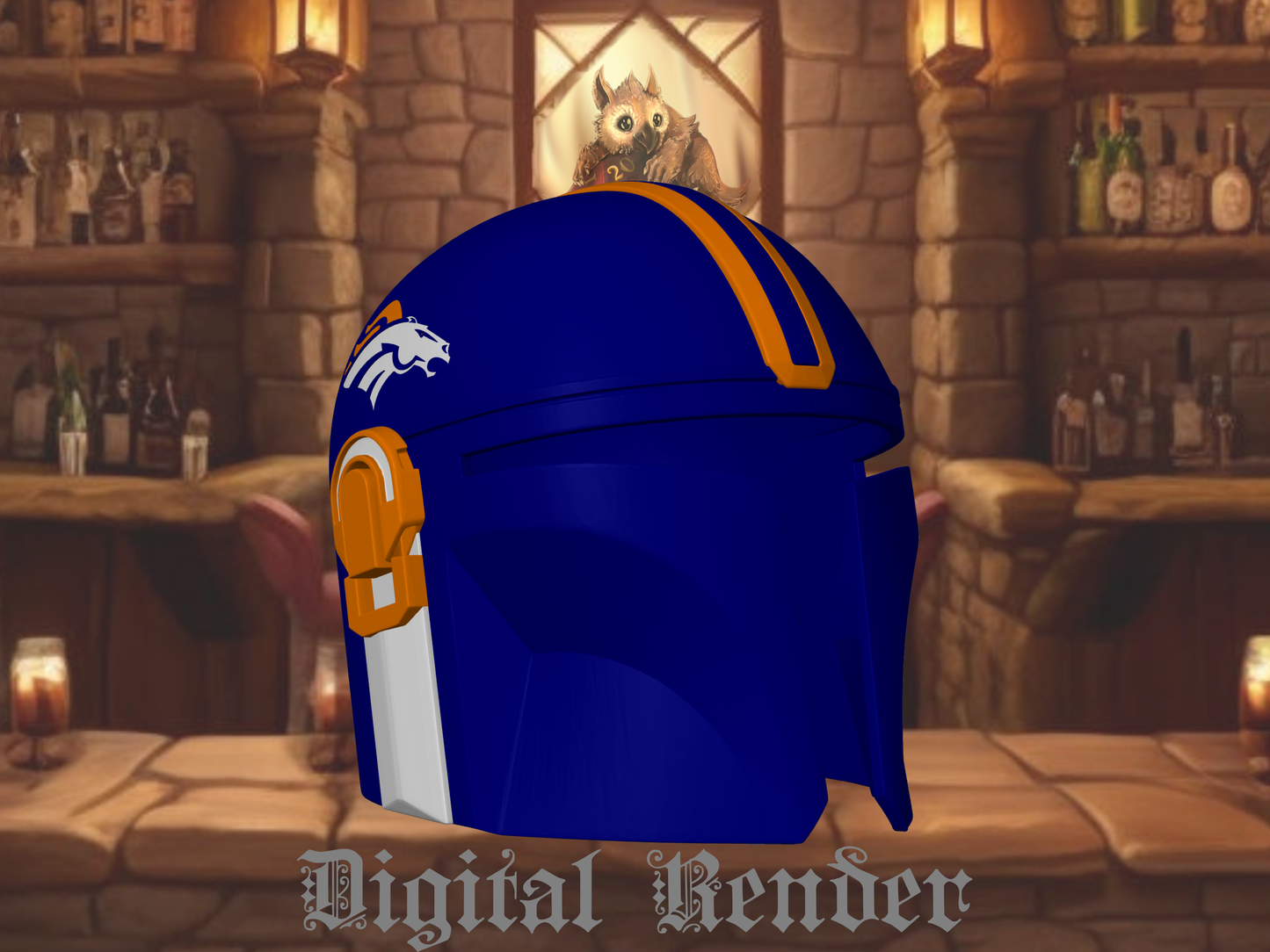 Mandalorian Gridiron Helm