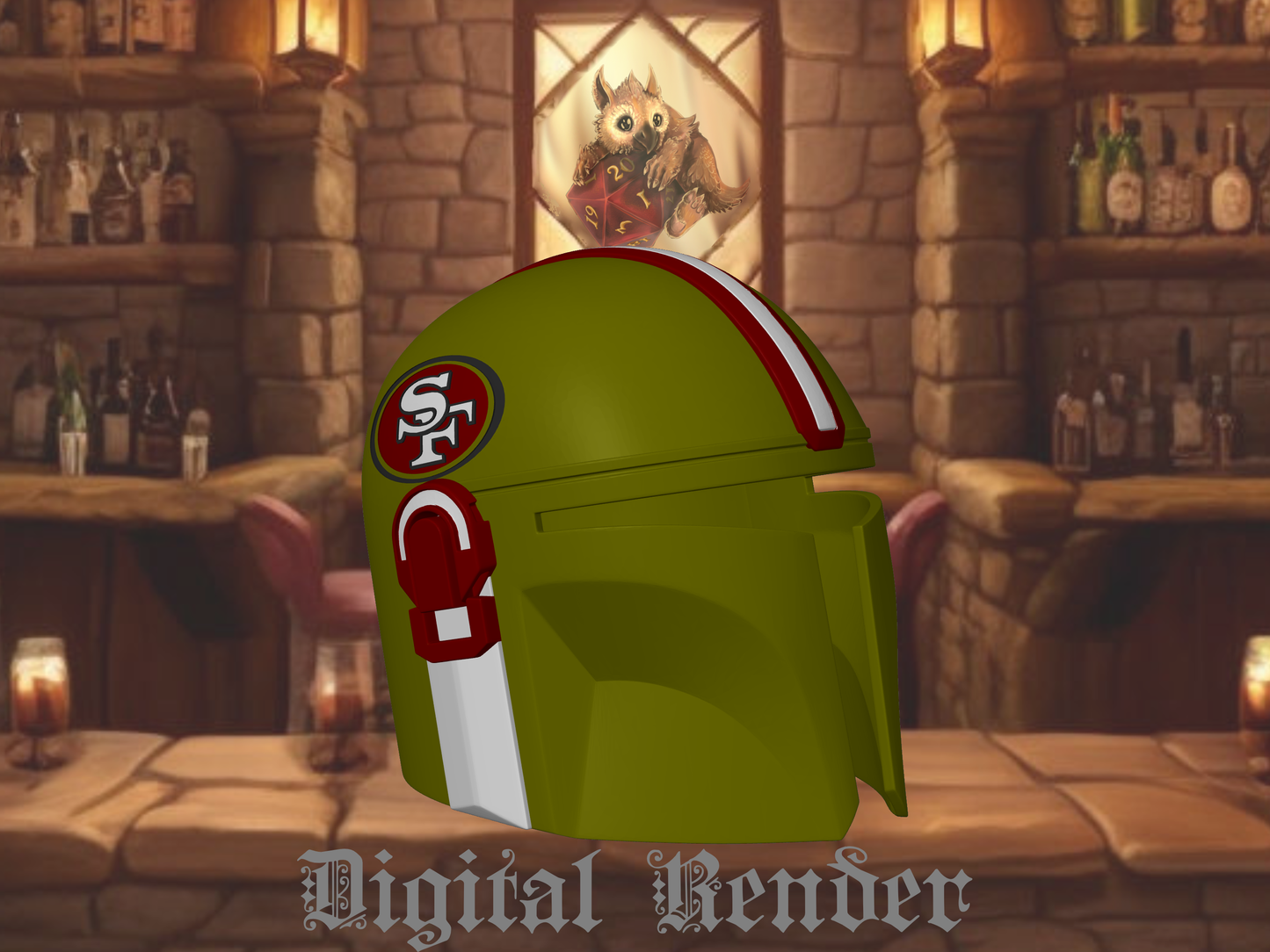 Mandalorian Gridiron Helm