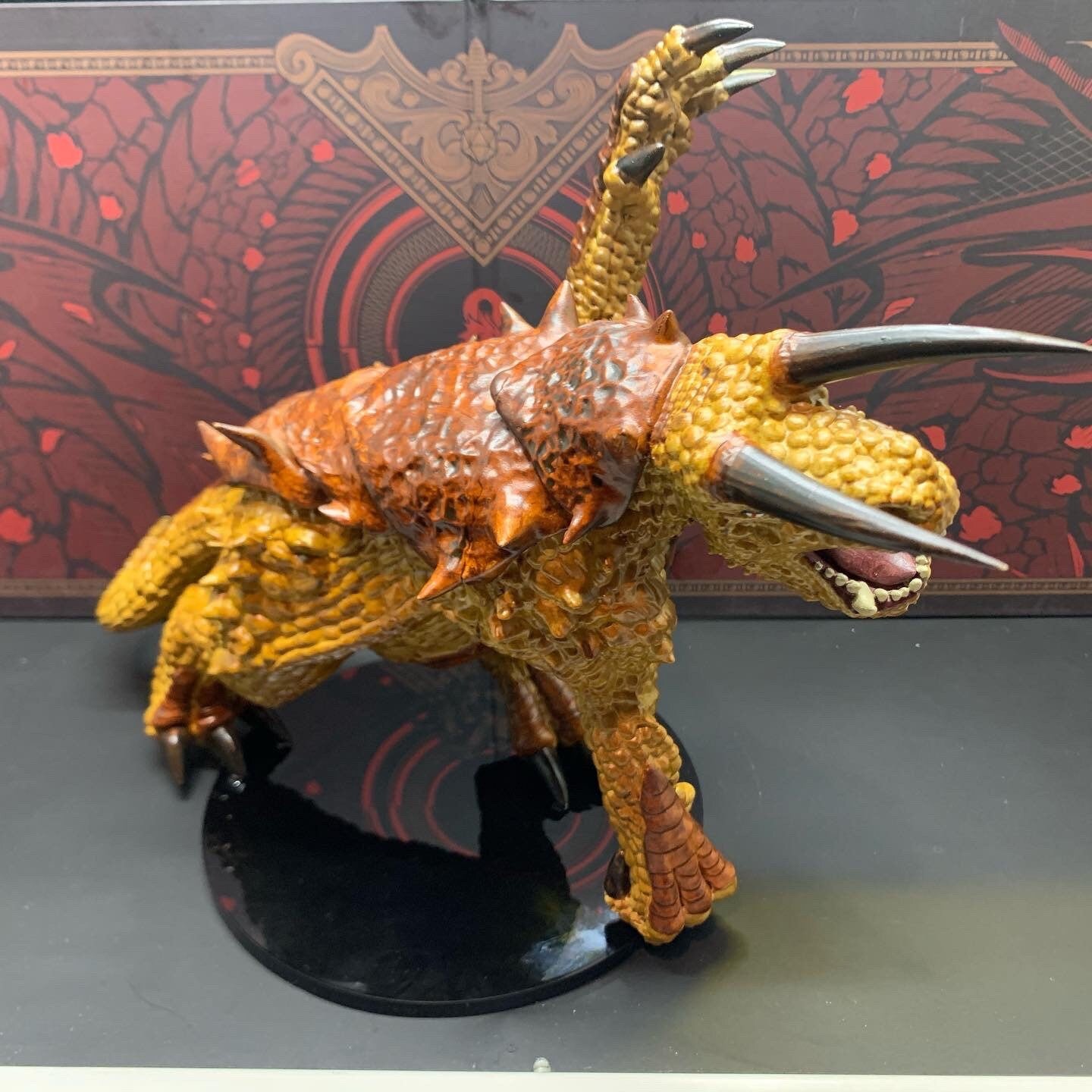 Tarasque 3D Printed Miniature