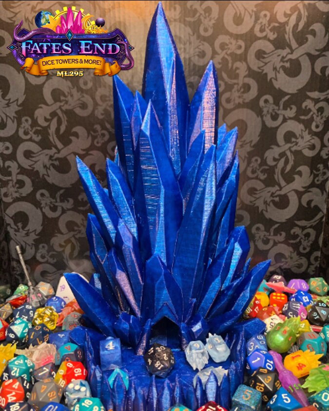 Fates End Crystal Dice Tower