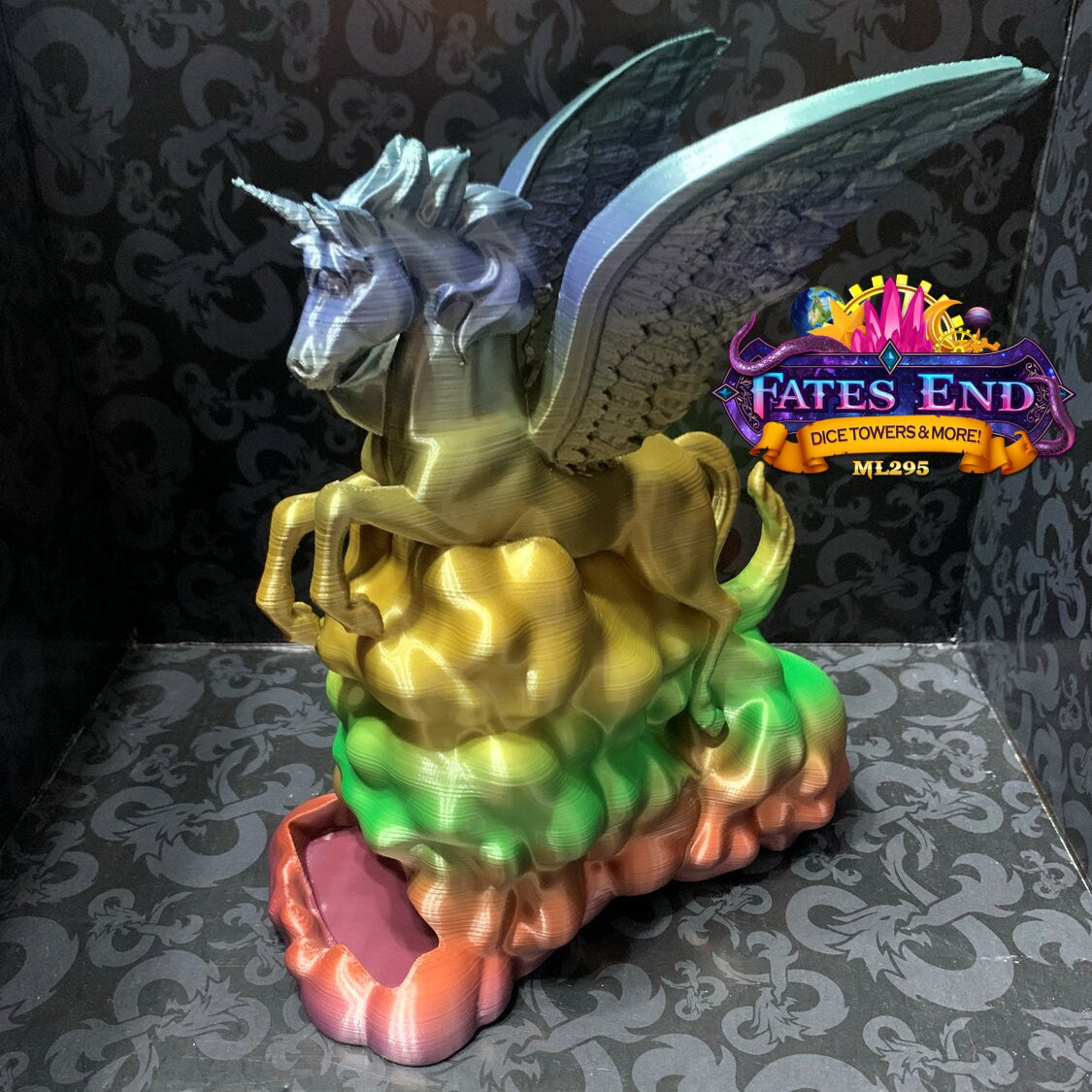 Fates End Alicorn/Unicorn Dice Tower