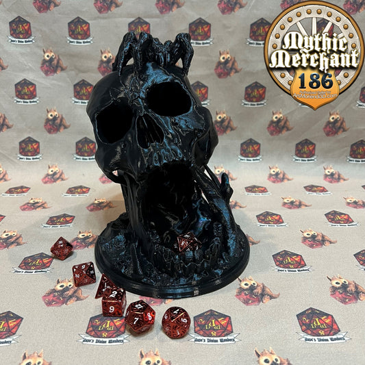 Desert's Kiss Skull Dice Tower from Ars Moriendi 3D