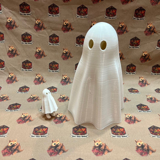 Halloween Ghost With Feet 3D Printed Ghost Decoration as seen on Tiktok with Hidden Feet/Halloween Ghost Decor/Trick or Treat Ghost